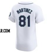 Seth Martinez Men's Seattle Mariners White Elite Home Jersey