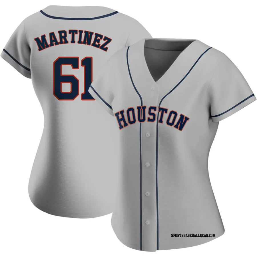 Seth Martinez Women's Houston Astros Gray Replica Road 2020 Jersey