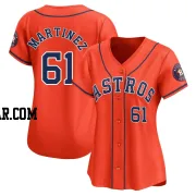 Seth Martinez Women's Houston Astros Orange Limited Alternate Jersey