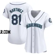 Seth Martinez Women's Seattle Mariners White Limited Home Jersey