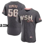 Seth Romero Men's Washington Nationals Gray Authentic 2022 City Connect Jersey