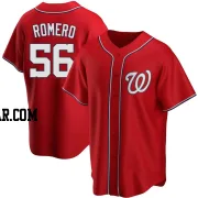 Seth Romero Youth Washington Nationals Red Replica Alternate Jersey