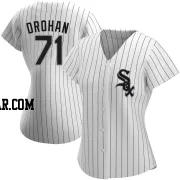 Shane Drohan Women's Chicago White Sox White Replica Home Jersey