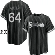 Shane Smith Men's Chicago White Sox Black Replica 2021 City Connect Jersey