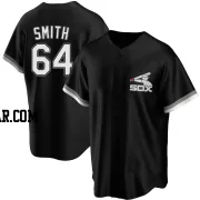 Shane Smith Men's Chicago White Sox Black Replica Spring Training Jersey