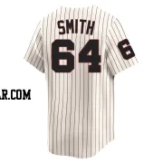 Shane Smith Men's Chicago White Sox Cream Limited Throwback Cooperstown Jersey