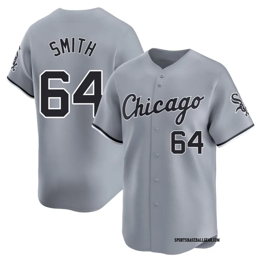 Shane Smith Men's Chicago White Sox Gray Limited Road Jersey