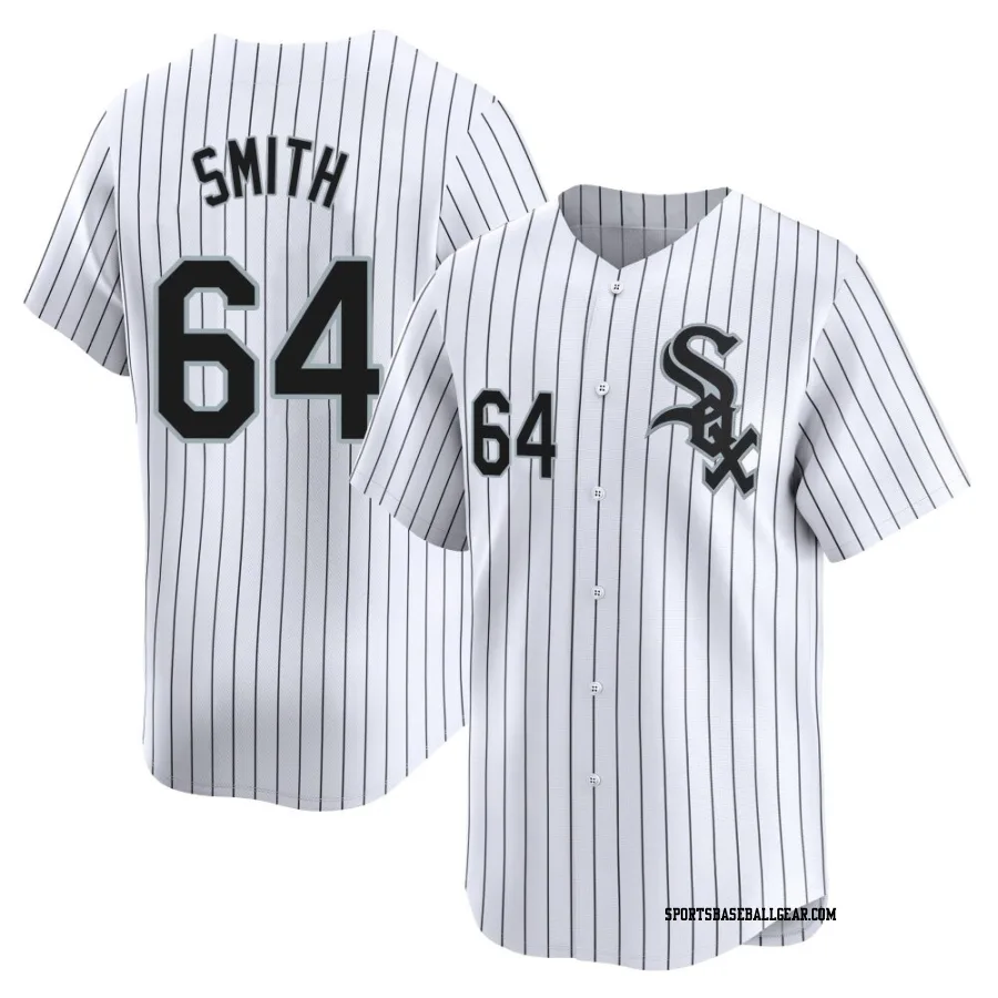 Shane Smith Men's Chicago White Sox White Limited Home Jersey