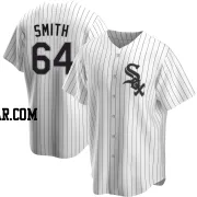 Shane Smith Men's Chicago White Sox White Replica Home Jersey