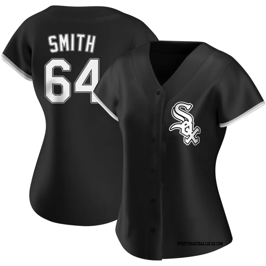 Shane Smith Women's Chicago White Sox Black Replica Alternate Jersey
