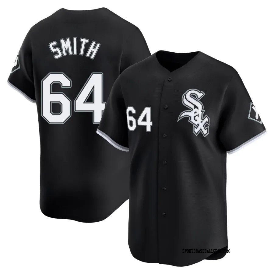 Shane Smith Youth Chicago White Sox Black Limited Alternate Jersey