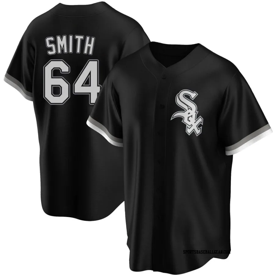 Shane Smith Youth Chicago White Sox Black Replica Alternate Jersey