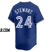 Shannon Stewart Men's Toronto Blue Jays Royal Limited Alternate Jersey