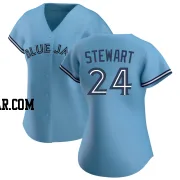 Shannon Stewart Women's Toronto Blue Jays Blue Replica Jersey