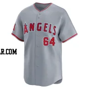 Shaun Anderson Men's Los Angeles Angels Gray Limited Away Jersey