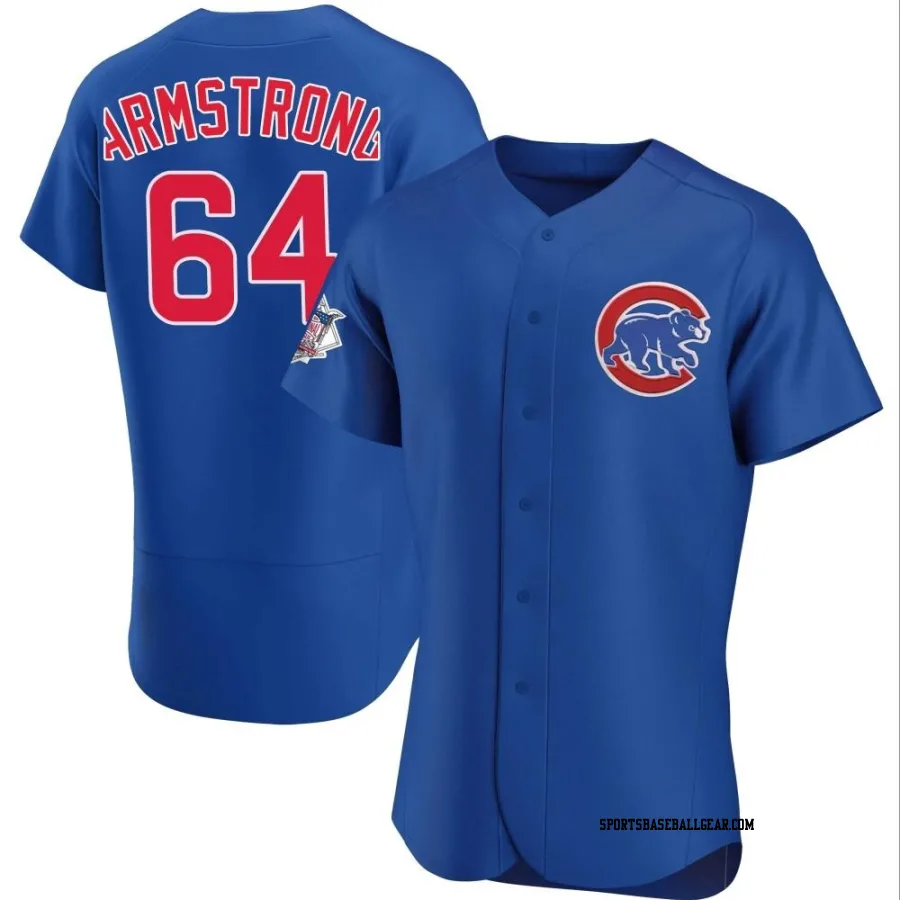 Shawn Armstrong Men's Chicago Cubs Royal Authentic Alternate Jersey