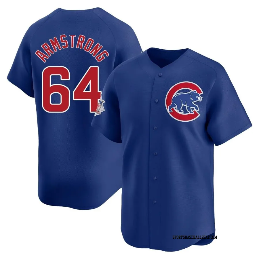 Shawn Armstrong Men's Chicago Cubs Royal Limited Alternate Jersey