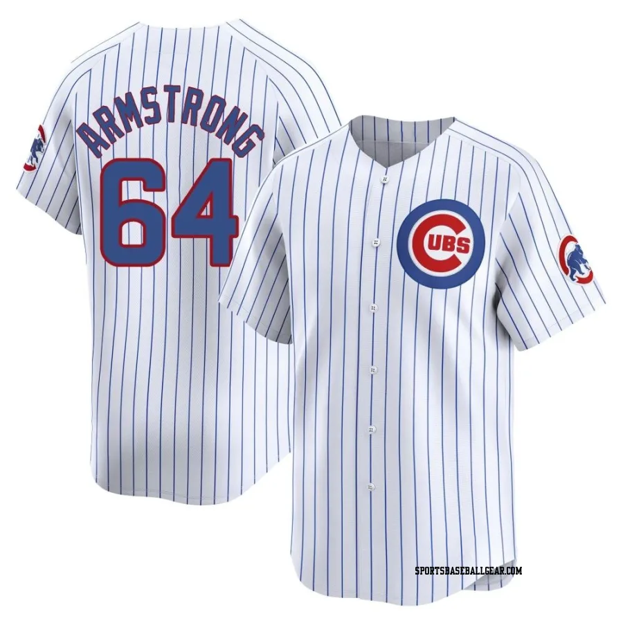 Shawn Armstrong Men's Chicago Cubs White Limited Home Jersey