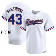 Shawn Armstrong Men's Texas Rangers Gold Limited White 2024 Collection Jersey