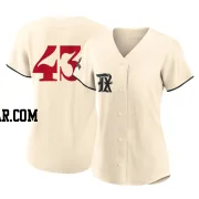 Shawn Armstrong Women's Texas Rangers Cream Authentic 2023 City Connect Jersey