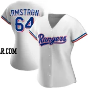 Shawn Armstrong Women's Texas Rangers White Replica Home Jersey
