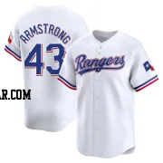 Shawn Armstrong Youth Texas Rangers White Limited Home Jersey