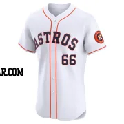Shawn Dubin Men's Houston Astros White Elite Home Jersey