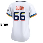 Shawn Dubin Women's Houston Astros White Limited 2025 City Connect Jersey