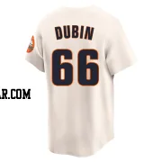 Shawn Dubin Youth Houston Astros Cream Limited Throwback Cooperstown Collection Jersey