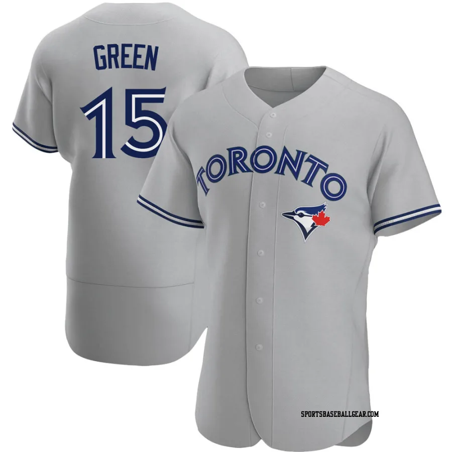 Shawn Green Men's Toronto Blue Jays Gray Authentic Road Jersey