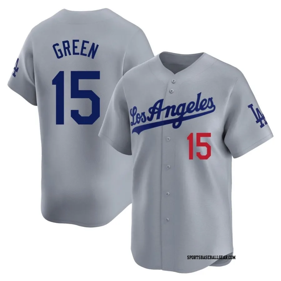 Shawn Green Youth Los Angeles Dodgers Gray Limited Away Jersey