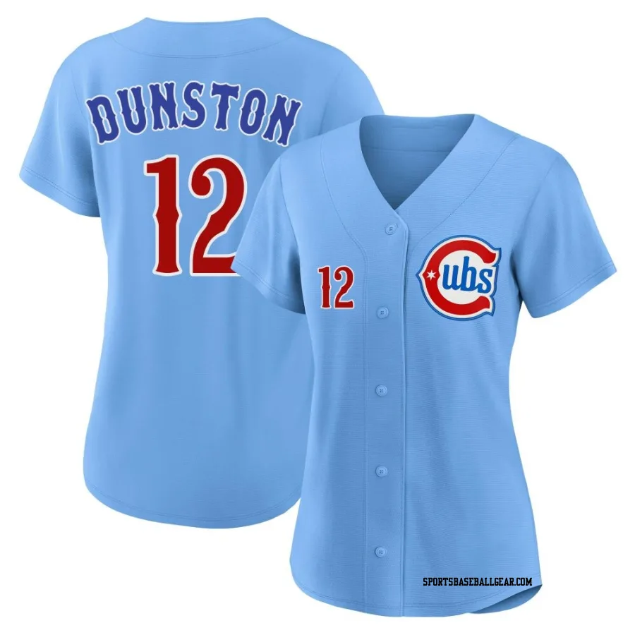 Shawon Dunston Women's Chicago Cubs Royal Limited 2nd Alternate Jersey