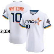 Shay Whitcomb Men's Houston Astros White Elite 2025 City Connect Jersey