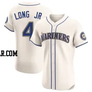 Shed Long Jr. Men's Seattle Mariners Cream Elite Alternate Jersey