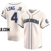Shed Long Jr. Youth Seattle Mariners Cream Limited Alternate Jersey