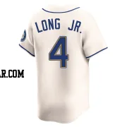 Shed Long Jr. Youth Seattle Mariners Cream Limited Alternate Jersey
