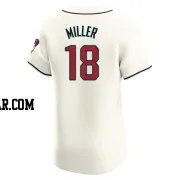 Shelby Miller Men's Arizona Diamondbacks Cream Elite Home Jersey