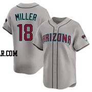 Shelby Miller Men's Arizona Diamondbacks Gray Limited Alternate Jersey