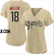 Shelby Miller Women's Arizona Diamondbacks Gold Authentic 2021 City Connect Cool Base Jersey