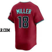 Shelby Miller Youth Arizona Diamondbacks Red Limited Alternate Jersey