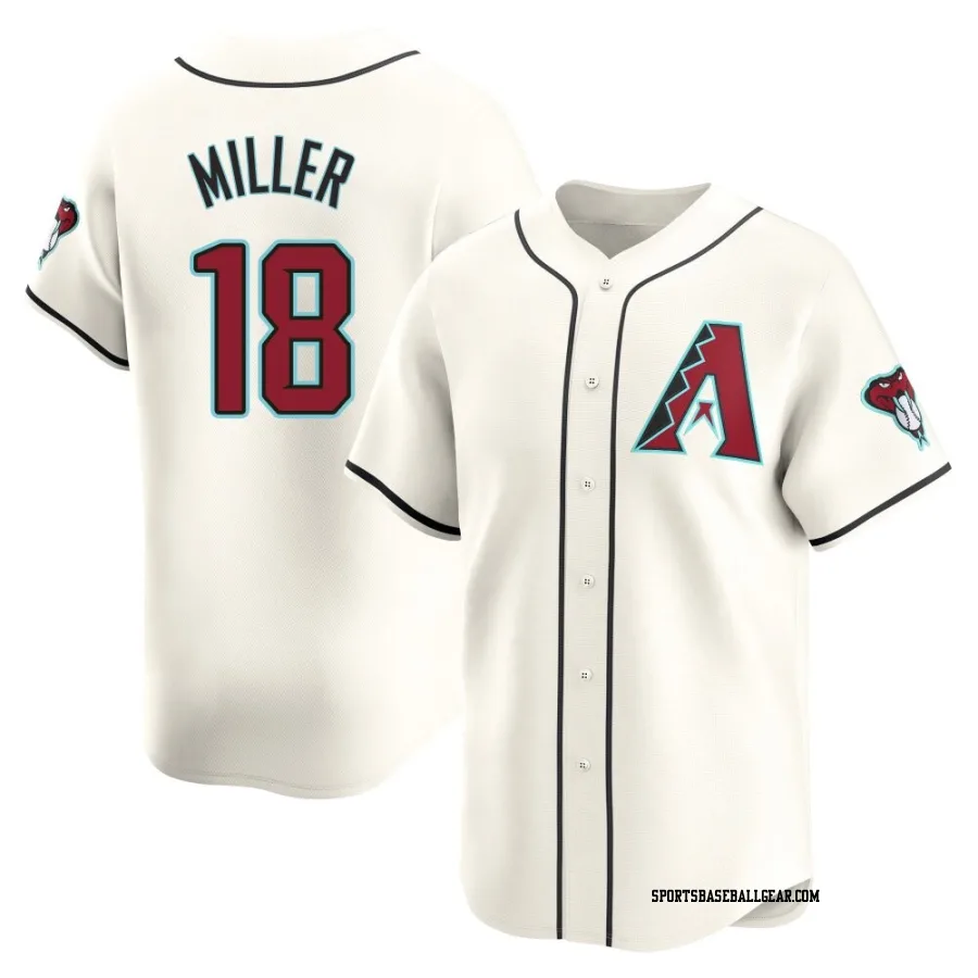 Shelby Miller Youth Arizona Diamondbacks White Limited Home Jersey