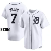 Shelby Miller Youth Detroit Tigers White Limited Home Jersey