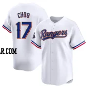 Shin-Soo Choo Youth Texas Rangers Gold Limited White 2024 Collection Jersey