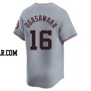 Shinnosuke Ogasawara Men's Washington Nationals Gray Limited Road Jersey