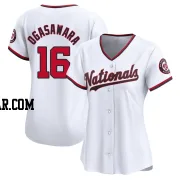 Shinnosuke Ogasawara Women&#039;s Washington Nationals White Limited Home Jersey