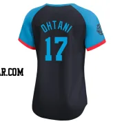 Shohei Ohtani Women's Los Angeles Dodgers Navy Limited National League 2024 All-Star Game Jersey