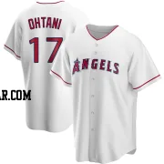 Shohei Ohtani Youth Los Angeles Angels White Replica Home Jersey
