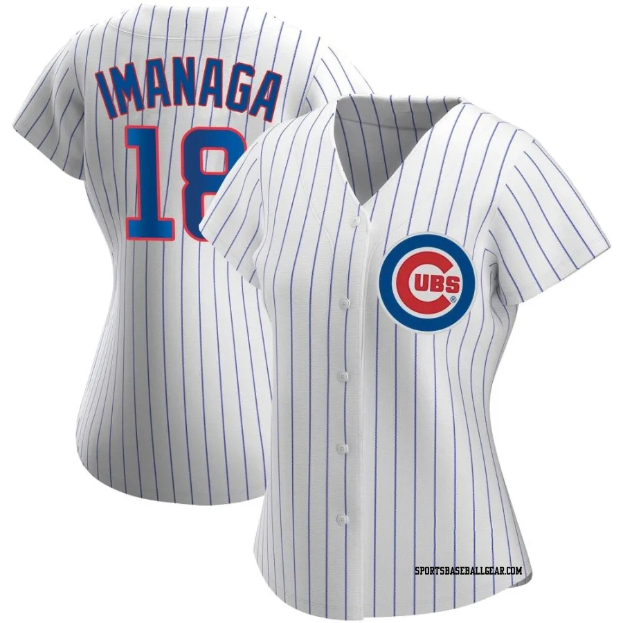 Shota Imanaga Women's Chicago Cubs White Authentic Home Jersey