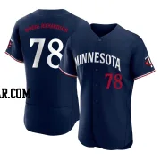 Simeon Woods Richardson Men's Minnesota Twins Navy Authentic Alternate Jersey