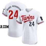 Simeon Woods Richardson Men's Minnesota Twins White Elite Home Jersey